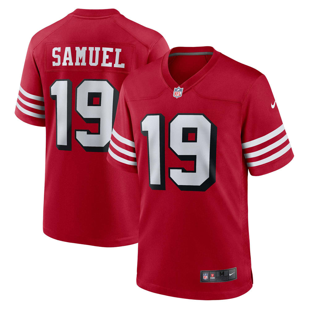 Men's San Francisco 49ers Deebo Samuel Alternate Game Jersey Scarlet