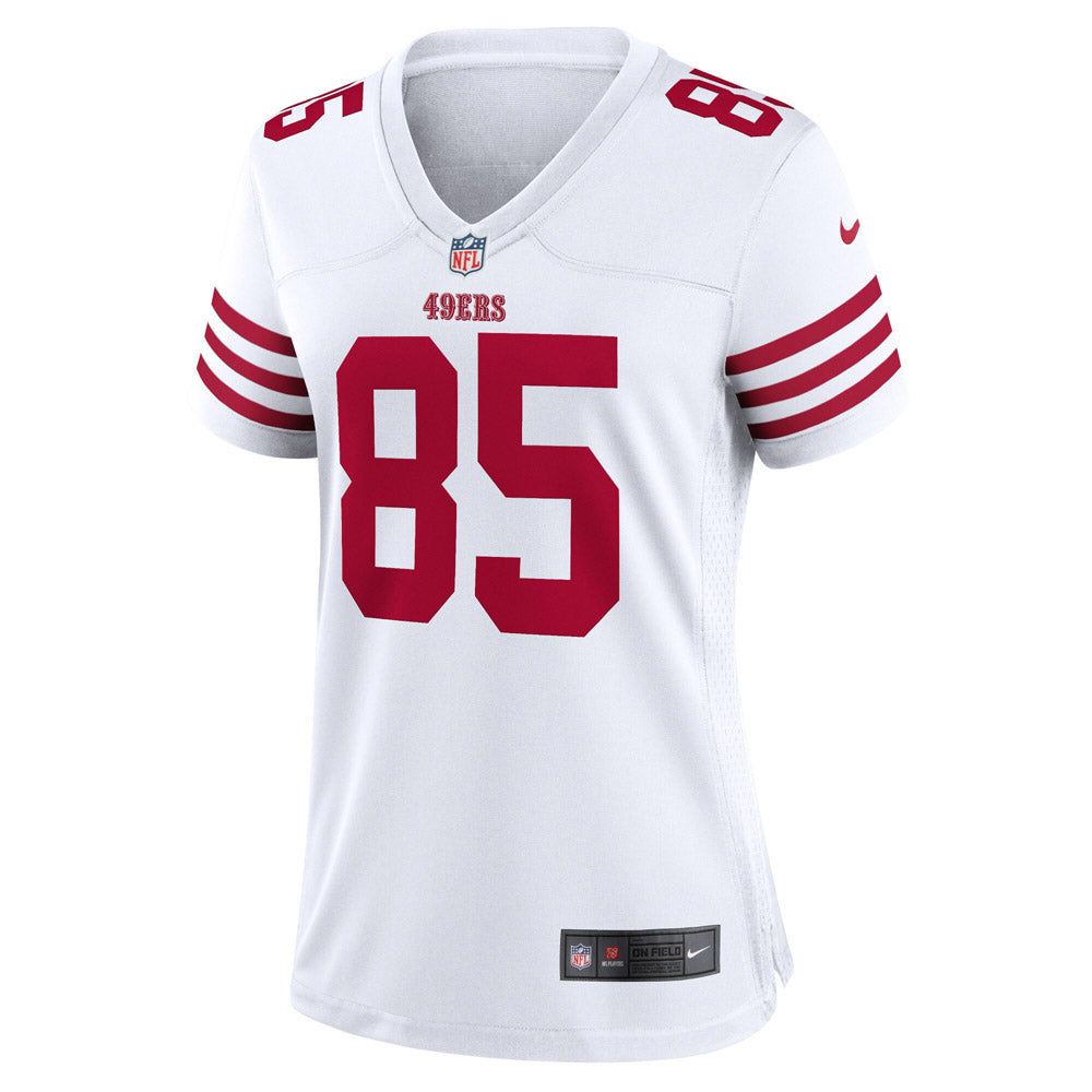 Women's San Francisco 49ers George Kittle Player Game Jersey White